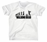 The Walking Dead Evolution Fun Shirt, Zombie Something Somewhere Funshirt Darwin