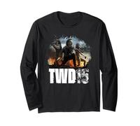 The Walking Dead Group Action Pose Maglia a Manica