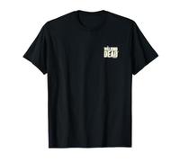 The Walking Dead Left Chest Full Color Logo Maglietta