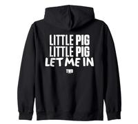 The Walking Dead Little Pig Let Me in Negan Felpa con Cappuccio