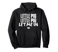 The Walking Dead Little Pig Let Me in Negan Felpa con Cappuccio