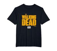 The Walking Dead Logo Maglietta, Uomo Taglie Grandi, Nero, 3X Tall