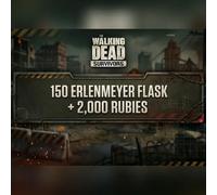 The Walking Dead: Survivors - 150 Erlenmeyer Flask + 2,000 Rubies Direct Top-Up - GLOBAL
