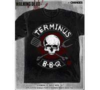 THE WALKING DEAD Terminus BBQ Cannibals Gareth Rick Hunters AMC T Shirt S-3XL