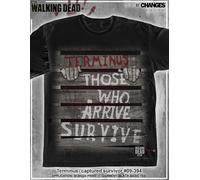 THE WALKING DEAD Twd Terminus Captured Survivor Cannibal AMC Maglietta S-3XL
