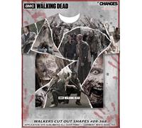 THE WALKING DEAD Walkers Cut Out Conformazioni Daryl Rick AMC Maglietta S-2XL