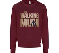 The Walking Mum Divertente Festa Della Mamma Felpa Uomo