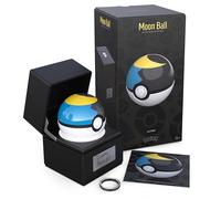 The Wand Company Poké Ball Replica autentica realistica elettronica in pressofusione autentica replica con vetrina. Caratteristiche della luce della vetrina. Licenza ufficiale Pokémon