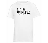 The Warning Is A Rock T-Shirt A Maniche Corte da Uomo White Tee da Uomo