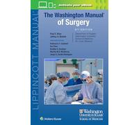 Paul Wise The Washington Manual of Surgery (Tascabile)