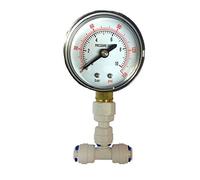 The Water Filter Men Pressure Gauge For Aquarium Ro Reverse Osmosis System With 1/4 by The Water Filter Men
