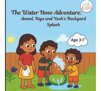 The Water Hose Adventure: Anmol, Riya and Yash’s Backyard Splash!