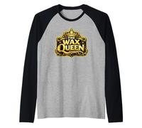The Wax Queen Funny Candle Maker Chandler Gift Maglia con Maniche Raglan