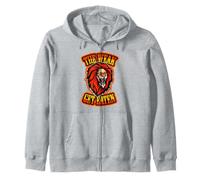 The Weak Get Eaten Lions Roar Uomini Donne Bambini Ragazzo Ragazza Divertente Felpa con Cappuccio