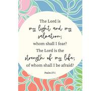 The Wee Sparrow Cartolina "Lord Is My Light", confezione da 12