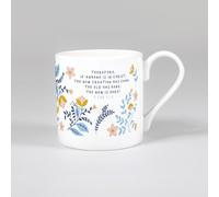 The Wee Sparrow New Creation - Tazza in porcellana Bone China, motivo: falena