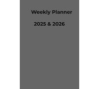 The Weekly Planner: From Essential Journals, perfect to organise your daily life, set your goals and track your habits.