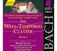 7215440 Audio Cd Johann Sebastian Bach - The Well-Tempered Clavier Book I (2 Cd)