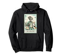 The Welsh Corgi Mom Skeleton, regalo per la stagione spettrale di Halloween Felpa con Cappuccio