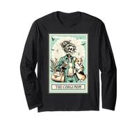 The Welsh Corgi Mom Skeleton, regalo per la stagione spettrale di Halloween Maglia a Manica