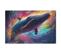 The Whale Puzzle Games for Adults E Bambini - for Creativity And Mindfulness - Challenging Jigsaw Puzzles 1000 Pezzi for Family （75×50cm）