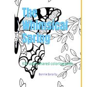 The whimsical Spring: Kid-adult shared coloring book