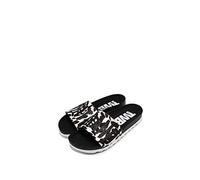 The White Brand Bio, Sandali Punta Aperta Donna, Multicolore (Zebra Zebra), 36 EU