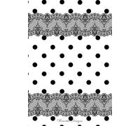 The White Polka Dot Journal: Dotted Notebook for Journaling