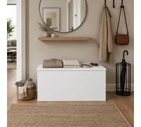 The White Stone Cassapanca Contenitore Bianca con Coperchio Soft Close |