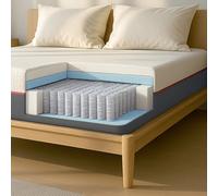 The White Stone Materasso con Molle Insacchettate e Memory Foam | Altezza 30