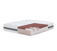 The White Stone Materasso in Memory Foam a Una Piazza e Mezza 130x190