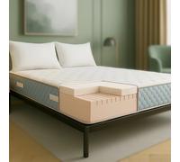 The White Stone Materasso 160x200 in Waterfoam e Memory Foam Alto 22cm