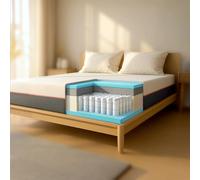 The White Stone Materasso Memory Breeze e Molle Insacchettate | Altezza 30 cm