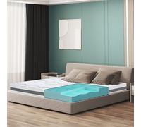 The White Stone Materasso Singolo a Media Rigidita' | Altezza 16 cm Reali | Tessuto Anallergico e Traspirante | Proprieta' Ortopediche e Automodellanti | Prodotto in Italia | 100 x 180