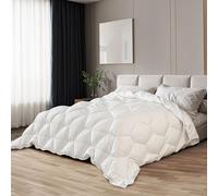 The White Stone Piumino Letto | Morbida Imbottitura in Ovatta Soft |