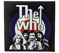 The Who Band Photo Woven Patch Size Accessory Size
