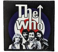 The Who Band Photo Woven Patch Size One Size