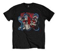 The Who Groovy Border Black M Maglietta