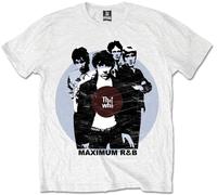 White The Who Maximum RnB Band autorizzato Uomo maglietta