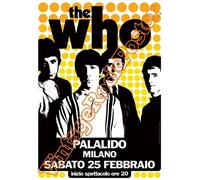 THE WHO - ROGER DALTREY - poster concerti - concert posters