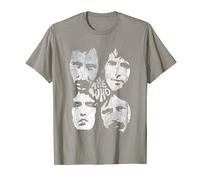 The Who Ufficiale Distressed Four Heads Band Maglietta