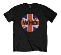 The Who Union Jack Circle autorizzato Uomo maglietta