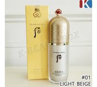 THE WHOO Gongjinhyang Mi Essential Skin Foundation 40 ml #01 Light Beige K-Be...