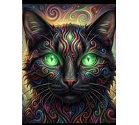 The Wild Collection: Black Cat Aesthetic Notebook: 120-Page Lined Composition Journal with Mystical Quotes (8.25 x 11)