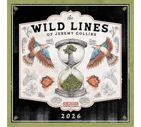 The Wild Lines of Jeremy Collins 2026: 12-Month Wall Calendar