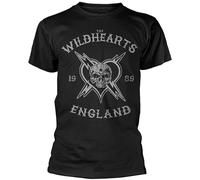 The Wildhearts ' 1989' T Shirt Men's Male Black XL