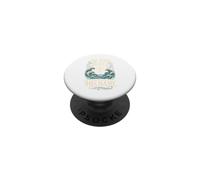 The Wind And Waves Know His Name Croce Cristiana Fede PopSockets PopGrip Adesivo