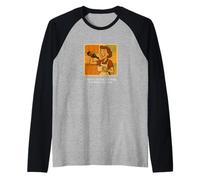 The Wine Chose Me - Retro 1950s Divertente Casalinga Meme Maglia con Maniche Raglan