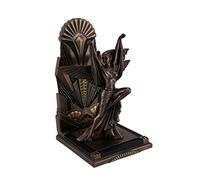 The Winged Woman - Fermalibri singolo Art Déco con finitura in rame metallizzato