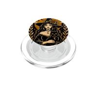 The Witch Black Cat Tarocchi Gatto Gotico Halloween Luna Donne Ragazze PopSockets PopGrip per MagSafe